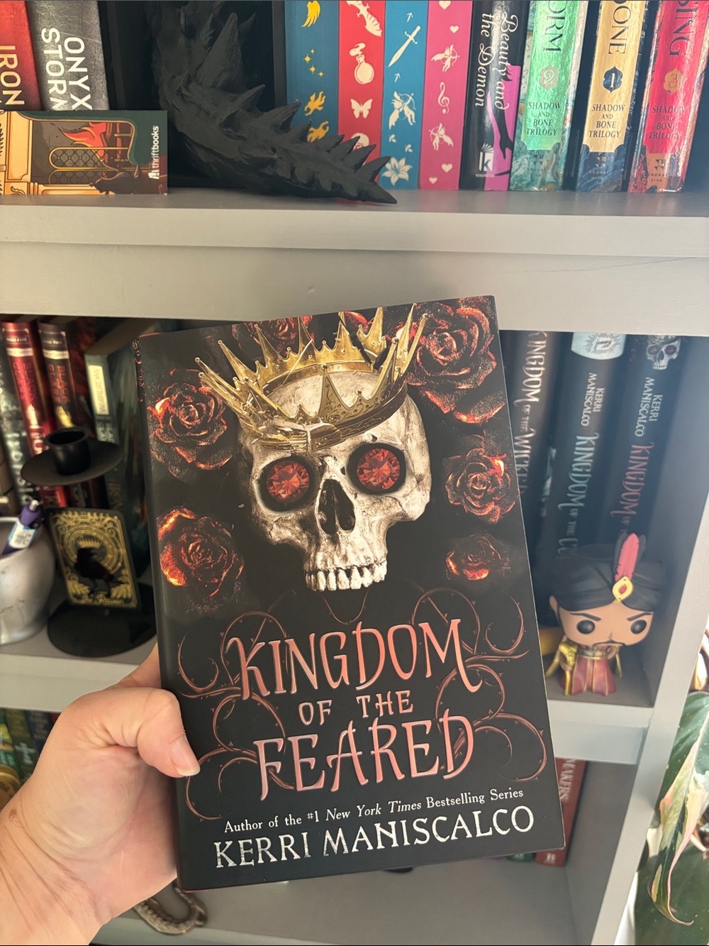Kingdom of the Feared Decorative Coffee Table Book - Black & Gold